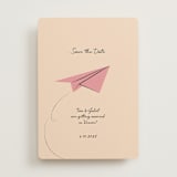 "Away" - Save the Dates in Strawberry by Ani Somi - Front