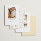 "beautiful monogram" - Save the Dates in Ivory by Phrosné Barwood - Back of Card Options