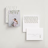 "Growing Together" - Save the Dates in Petunia by Claudia Orengo - Assembled