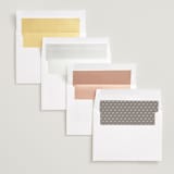 "Roundabout" - Save the Dates in Pearl by Susan Asbill - Envelope Liner Options