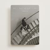 "In Line" - Save the Dates in Pearl by Tamara Hilje - Front