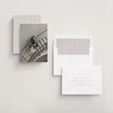 "In Line" - Save the Dates in Pearl by Tamara Hilje - Assembled