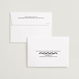 "Modern" - Save the Dates in Moon by Kelly Watkins - FREE Recipient Addressing