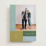 "Color Cubes" - Save the Dates in Fern by Kelly Watkins - Front