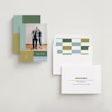 "Color Cubes" - Save the Dates in Fern by Kelly Watkins - Assembled