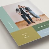 "Color Cubes" - Save the Dates in Fern by Kelly Watkins - Detail