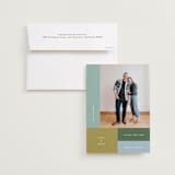 "Color Cubes" - Save the Dates in Fern by Kelly Watkins - Save the Date with Envelope