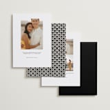 "archway" - Save the Dates in Taupe by Michelle Taylor - Back of Card Options