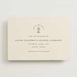 "pearl snap" - Save the Dates in Agave by Megan Davis - Front