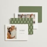 "pearl snap" - Save the Dates in Agave by Megan Davis - Back of Card Options