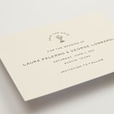 "pearl snap" - Save the Dates in Agave by Megan Davis - Detail
