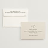 "pearl snap" - Save the Dates in Agave by Megan Davis - Save the Date with Envelope