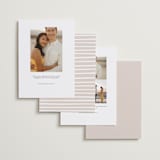 "Oh By the Way" - Save the Dates in Marshmallow by Keen Peachy - Back of Card Options