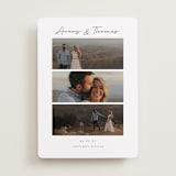 "Soulmates" - Save the Dates in Linen by Jen Tips - Front