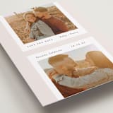 "Notecard" - Save the Dates in Sandstone by Paper Raven Co. - Detail