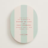 "Campania" - Save the Dates in Fresca by Megan Davis - Front