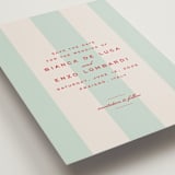 "Campania" - Save the Dates in Fresca by Megan Davis - Detail