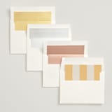 "Campania" - Save the Dates in Sorbetto by Megan Davis - Envelope Liner Options