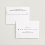 "Bondi" - Save the Dates in Onyx by Kate Ahn - FREE Recipient Addressing