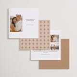 "Harmony of love" - Save the Dates in Snow by Yuliya Evseeva - Back of Card Options