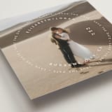 "Harmony of love" - Save the Dates in Snow by Yuliya Evseeva - Detail