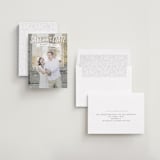 "Hand Lettered" - Save the Dates in Silk by Jessie Steury - Assembled