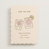 "Cheers!" - Save the Dates in Sand by Becca Robinson - Front