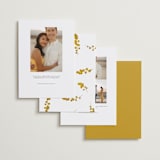 "potpourri" - Save the Dates in Snow by Nazia Hyder - Back of Card Options