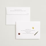 "potpourri" - Save the Dates in Snow by Nazia Hyder - FREE Recipient Addressing