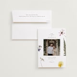 "potpourri" - Save the Dates in Snow by Nazia Hyder - Save the Date with Envelope