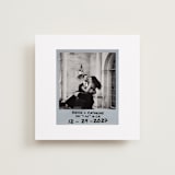 "Photo Snap + Penned Names" - Save the Dates in Noir by Cleghorn Creative - Front
