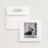 "Photo Snap + Penned Names" - Save the Dates in Noir by Cleghorn Creative - Save the Date with Envelope