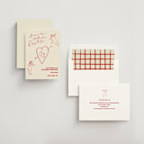 "Crazy Little Thing Called Love" - Save the Dates in Cream by Helena Vitto - Assembled