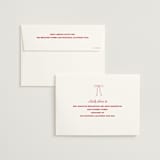 "Crazy Little Thing Called Love" - Save the Dates in Cream by Helena Vitto - FREE Recipient Addressing
