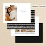"Heirloom Wreath" - Save the Dates in Ink by Laura Hankins - Back of Card Options
