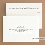 "Wedding Day" - Save the Dates in Almond by Vanessa Doyle - FREE Recipient Addressing