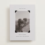 "scrapbook frame" - Save the Dates in Cream by Jenny Millington - Front