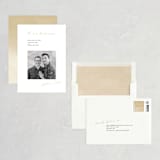 "Written Reminder" - Save the Dates in Golden by Katy Shen - Assembled