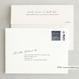 "Written Reminder" - Save the Dates in Tuxedo by Katy Shen - FREE Recipient Addressing
