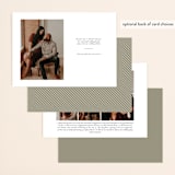 "Always" - Save the Dates in Coastal Haze by Eric Clegg - Back of Card Options