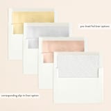 "Always" - Save the Dates in Coastal Haze by Eric Clegg - Envelope Liner Options