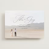 "Enchantment" - Save the Dates in Graphite by Snow and Ivy - Front