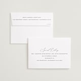 "Enchantment" - Save the Dates in Graphite by Snow and Ivy - FREE Recipient Addressing