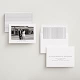 "Framed Minimalist" - Save the Dates in Silk by Kelly Schmidt - Assembled