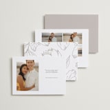 "Simple Elegance" - Save the Dates in Pearl by Jessica Corliss - Back of Card Options