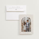 "Botanical Arch" - Save the Dates in Sienna by Jen Owens - Save the Date with Envelope