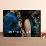 "Heart Love" - Save the Dates in Cloud by Chasity Smith - Front