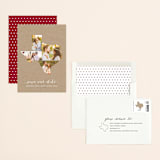 "Texas Love Location" - Save the Dates in Kraft by Heather Buchma - Assembled