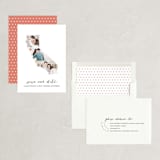 "California Love Location" - Save the Dates in Wedding Dress by Heather Buchma - Assembled