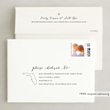 "Florida Love Location" - Save the Dates in Wedding Dress by Heather Buchma - FREE Recipient Addressing